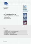 IFZ Info - Die schalldämmende Tür